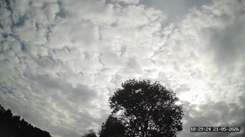 Himmel über Stöckheim-Leiferde, Zeitraffer vom 21. Mai 2026