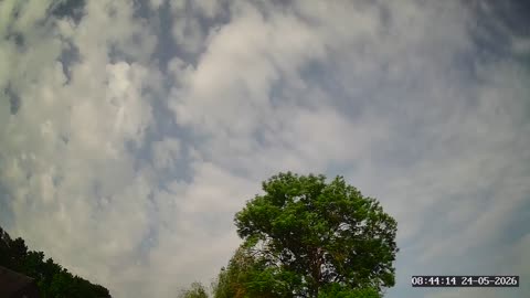 Himmel über Stöckheim-Leiferde, Zeitraffer vom 24. Mai 2026