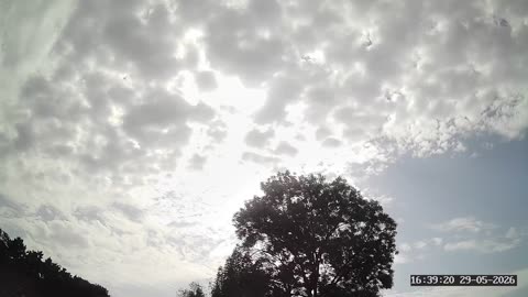 Himmel über Stöckheim-Leiferde, Zeitraffer vom 29. Mai 2026