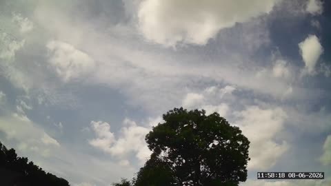 Himmel über Stöckheim-Leiferde, Zeitraffer vom 08. Juni 2026
