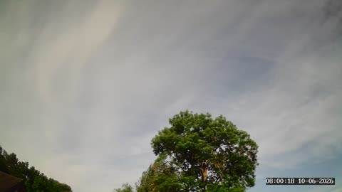 Himmel über Stöckheim-Leiferde, Zeitraffer vom 10. Juni 2026