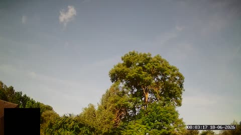 Himmel über Stöckheim-Leiferde, Zeitraffer vom 18. Juni 2026
