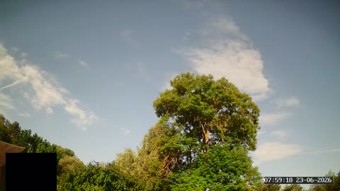 Himmel über Stöckheim-Leiferde, Zeitraffer vom 23. Juni 2026