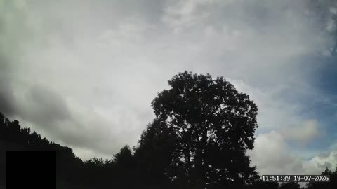 Himmel über Stöckheim-Leiferde, Zeitraffer vom 19. Juli 2026