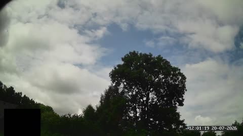 Himmel über Stöckheim-Leiferde, Zeitraffer vom 20. Juli 2026