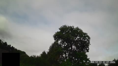 Himmel über Stöckheim-Leiferde, Zeitraffer vom 22. Juli 2026