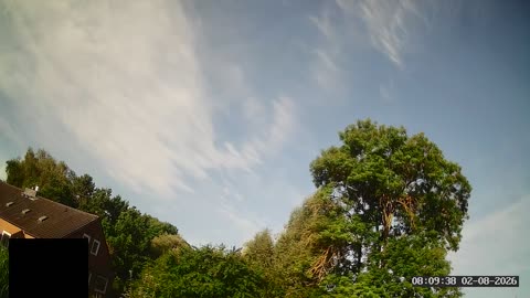 Himmel über Stöckheim-Leiferde, Zeitraffer vom 02. August 2026