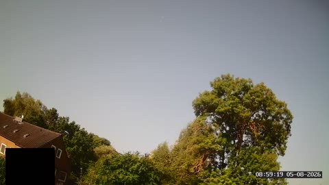 Himmel über Stöckheim-Leiferde, Zeitraffer vom 05. August 2026