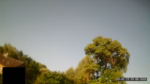 Himmel über Stöckheim-Leiferde, Zeitraffer vom 09. August 2026