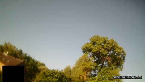 Himmel über Stöckheim-Leiferde, Zeitraffer vom 12. August 2026