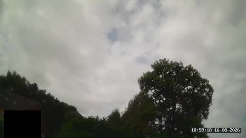 Himmel über Stöckheim-Leiferde, Zeitraffer vom 16. August 2026