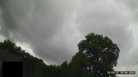 Himmel über Stöckheim-Leiferde, Zeitraffer vom 18. August 2026