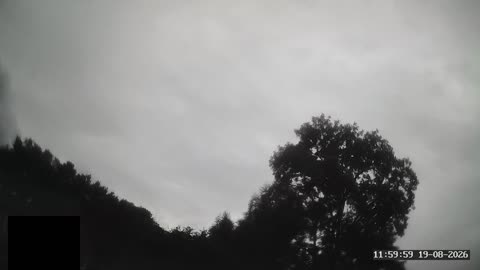 Himmel über Stöckheim-Leiferde, Zeitraffer vom 19. August 2026