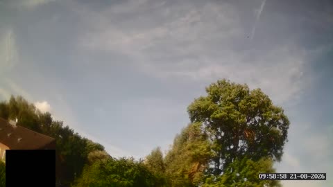 Himmel über Stöckheim-Leiferde, Zeitraffer vom 21. August 2026