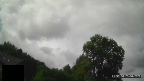 Himmel über Stöckheim-Leiferde, Zeitraffer vom 23. August 2026