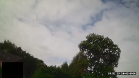 Himmel über Stöckheim-Leiferde, Zeitraffer vom 24. August 2026